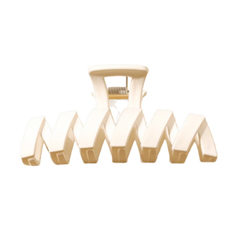 Spinka do włosów klamra XL biel11 cm SP129B