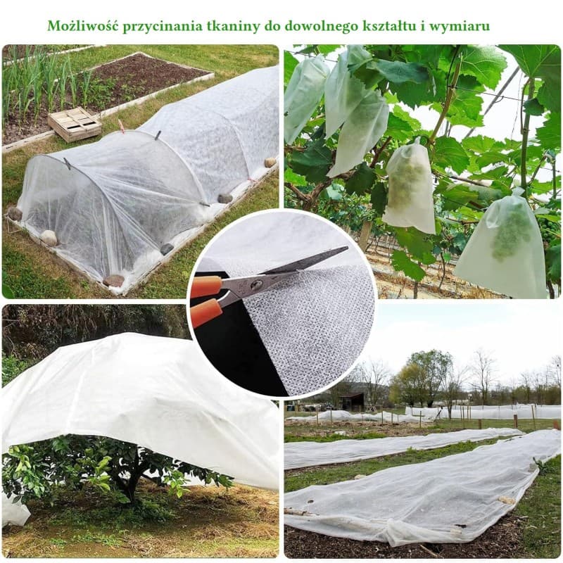 Wielozadaniowa agrowłóknina ogrodowa  2,5 x 5 m OA02