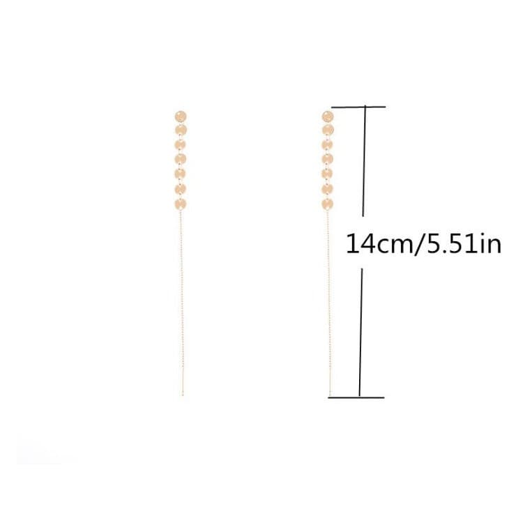 KOLCZYKI WISZĄCE KÓŁECZKA SREBRNE K923S