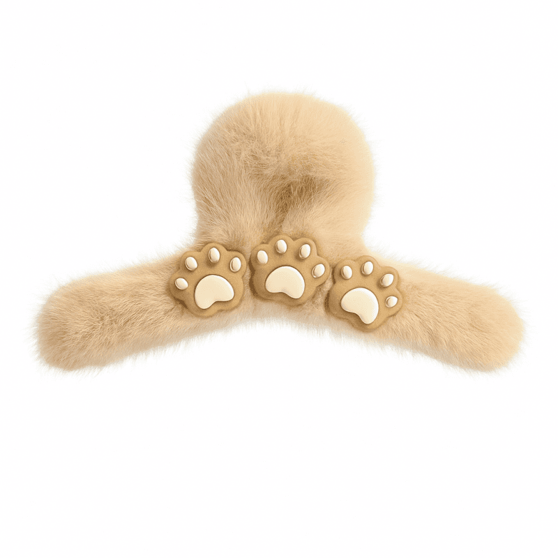 Spinka do włosów klamra XL puchata 13 cm SP255