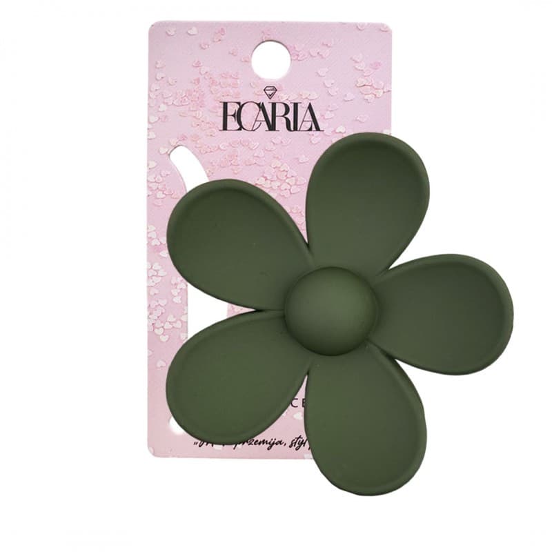 Spinka do włosów klamra XL kwiat 7x7,5 cm SP152ZIE