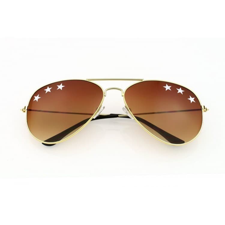 OKULARY STARS AVIATOR OK133BR