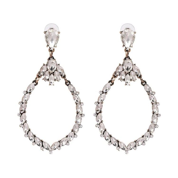 Kolczyki kryształki K1004